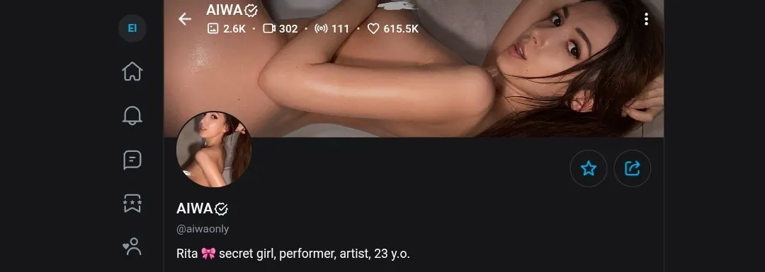 AIWA скриншот профиля Онлифанс