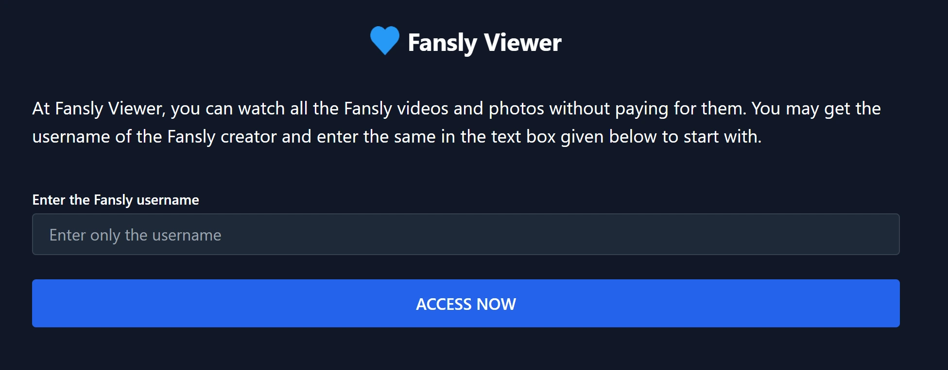 Скриншот Fansly Viewer