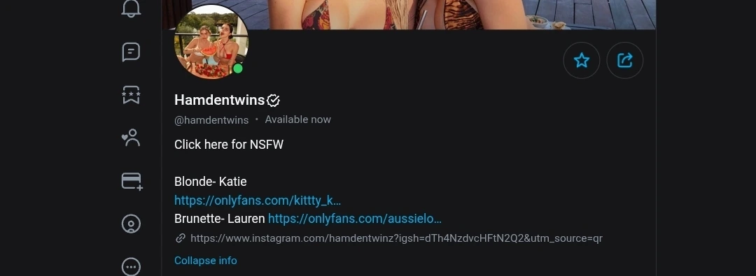 Оформление профиля модели OnlyFans