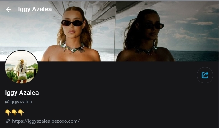 Iggy Azalea скриншот OnlyFans