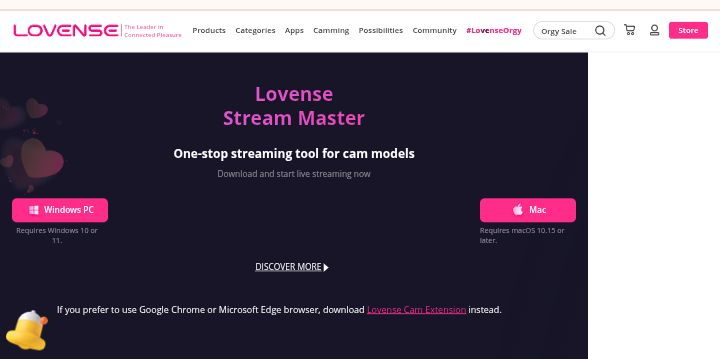 Lovense Webcam Stream Master