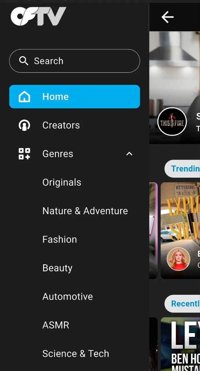 OFTV скриншот