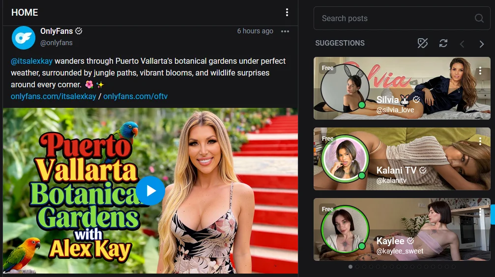 Сайты, похожие на OnlyFans