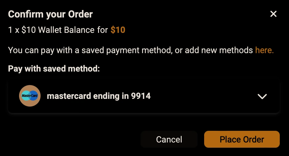 Скрин оплата картой Fansly