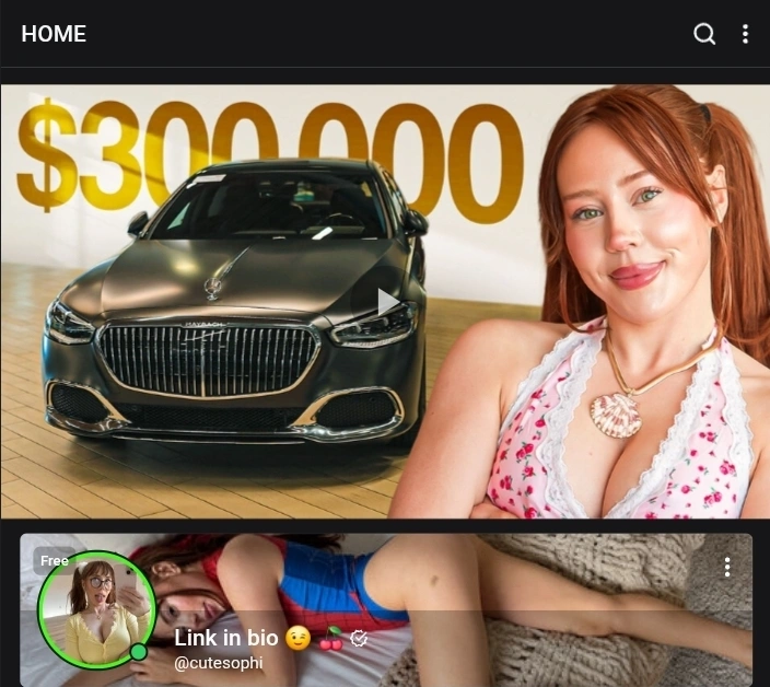 Скриншот OnlyFans