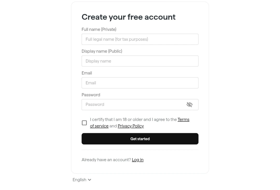 Shutterstock регистрация