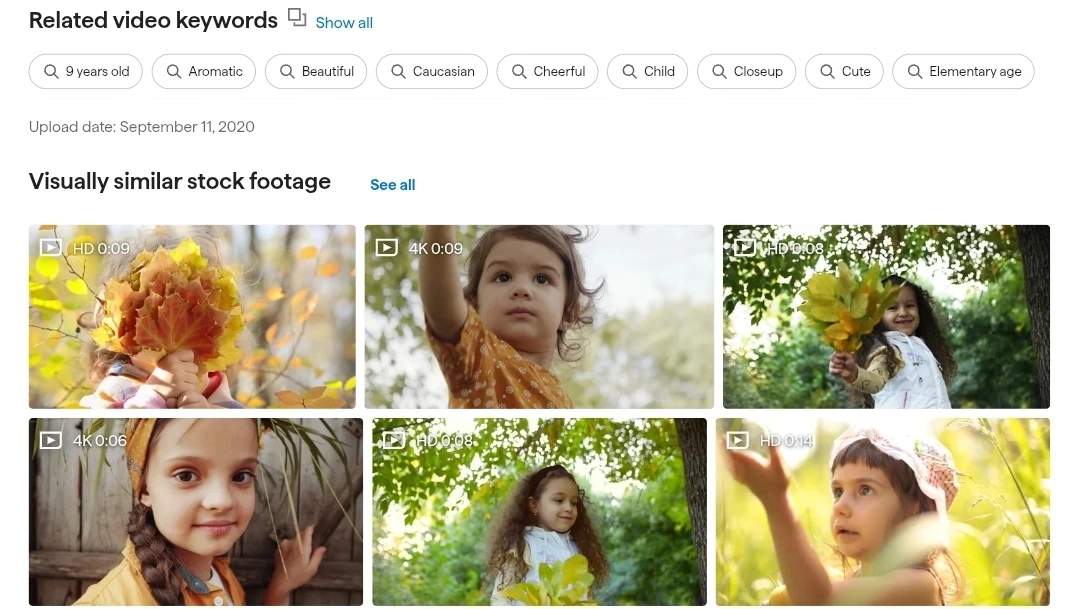 Shutterstock ключевые слова